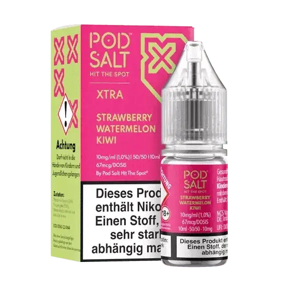 Pod Salt X - Strawberry Watermelon Kiwi - Nikotinsalz Liquid - Haus des Dampfes
