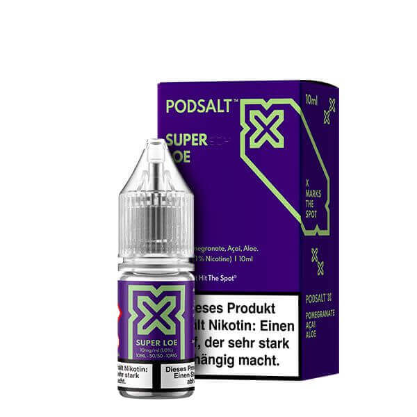 Pod Salt X - Super Loe Nikotinsalz - Haus des Dampfes