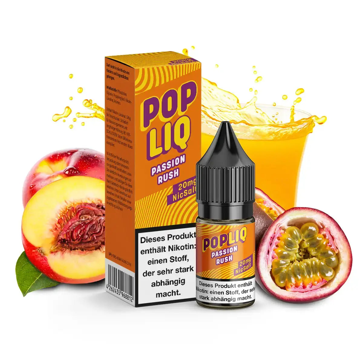 POPLIQ - Passion Rush - Nikotinsalz - 10ml