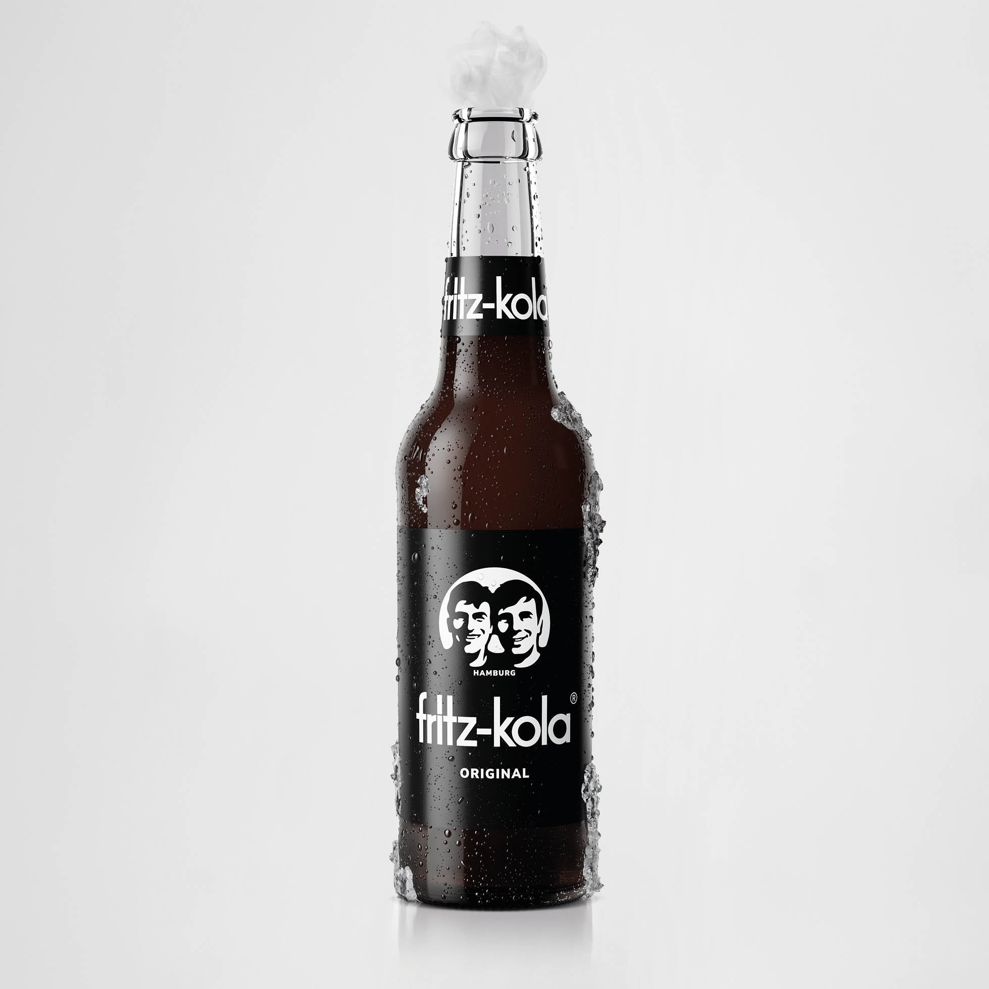 fritz-kola original in der 0,33-l-Mehrwegflasche