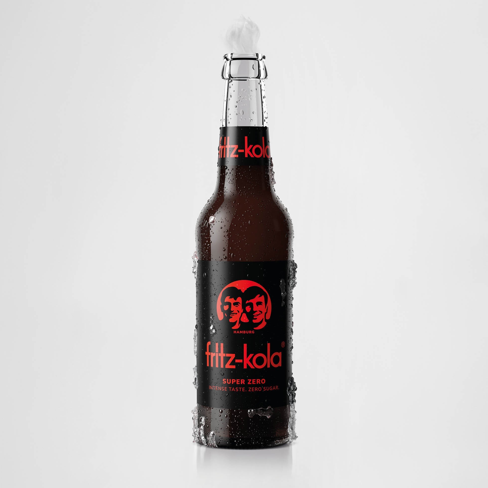 fritz-kola Super Zero 0,33 l — Mehrweg-Glasflasche