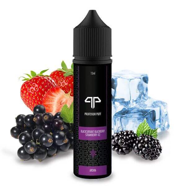 Professor Puff - Blackcurrant Blackberry Strawberry Ice - 15 ml Aroma - Haus des Dampfes