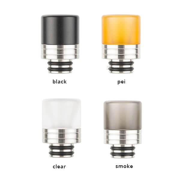 Reewape - Medium 510 Drip Tip - Schwarz - Haus des Dampfes
