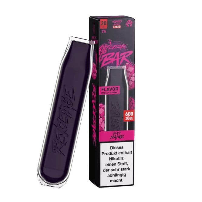 Revoltage Bar - Black Mango Einweg - Haus des Dampfes