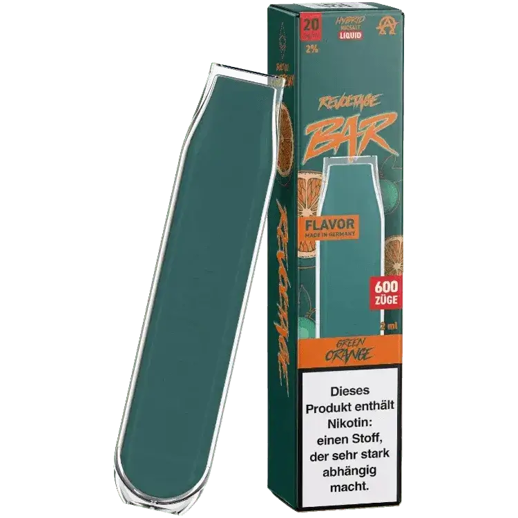 Revoltage Bar - Green Orange Einweg - Haus des Dampfes