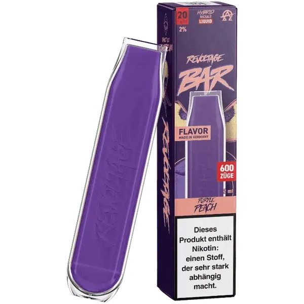 Revoltage Bar - Purple Peach Einweg - Haus des Dampfes