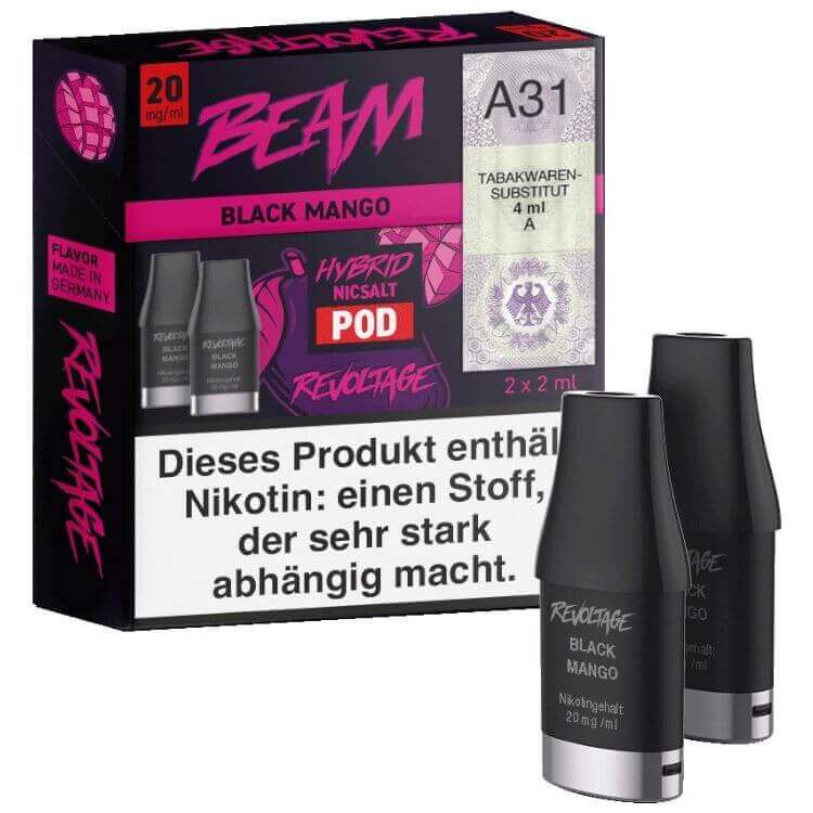 Revoltage Beam Dual - Black Mango - 2er Pack - Haus des Dampfes