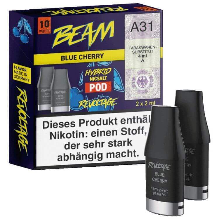 Revoltage Beam Dual - Blue Cherry - 2er Pack - Haus des Dampfes