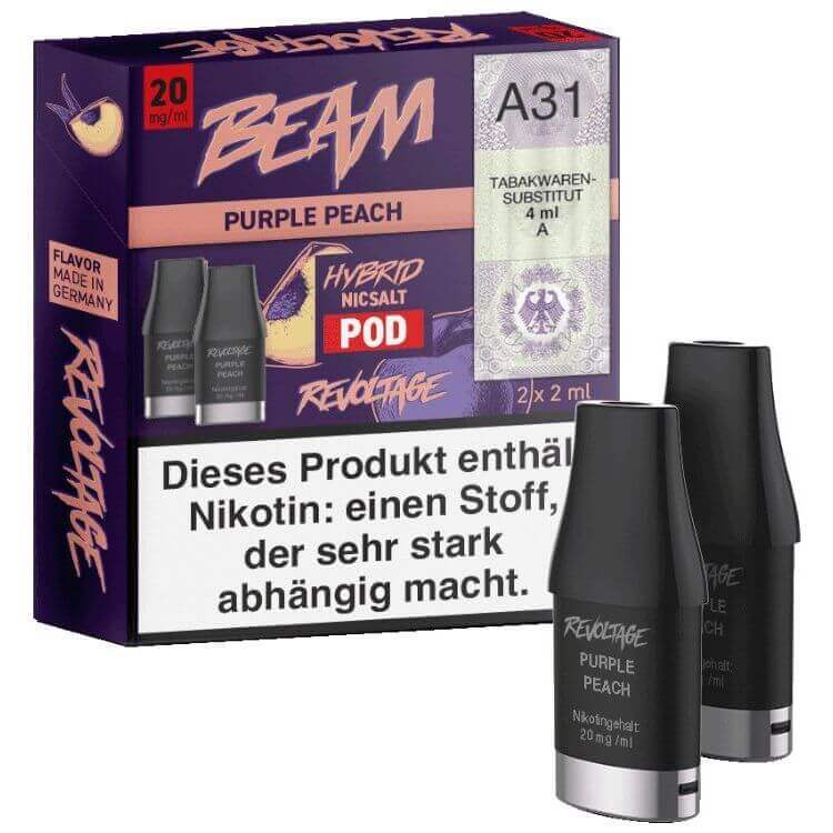 Revoltage Beam Dual - Purple Peach Pod - 2er Pack - Haus des Dampfes