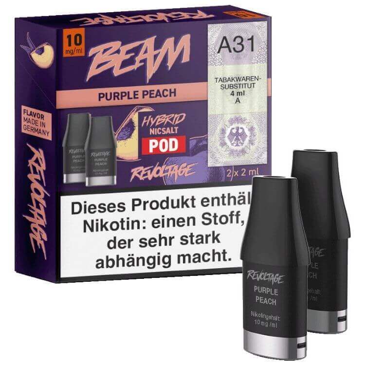 Revoltage Beam Dual - Purple Peach Pod - 2er Pack - Haus des Dampfes