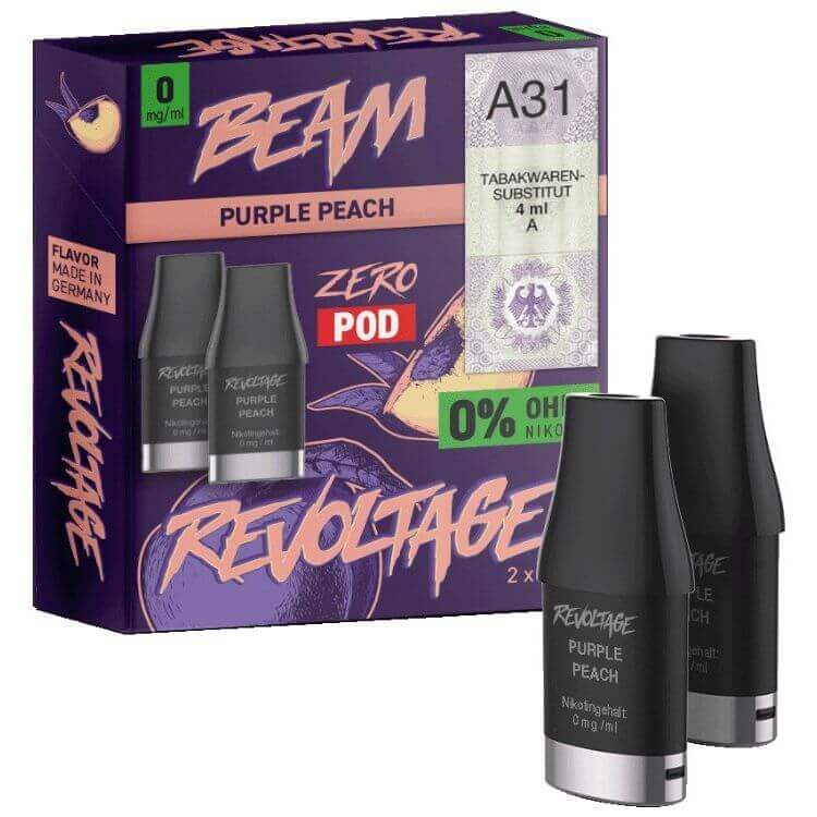 Revoltage Beam Dual - Purple Peach Pod - 2er Pack - Haus des Dampfes