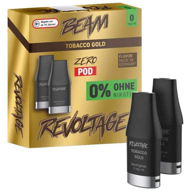 Revoltage Beam Dual - Tobacco Gold Pod - 2er Pack - Haus des Dampfes