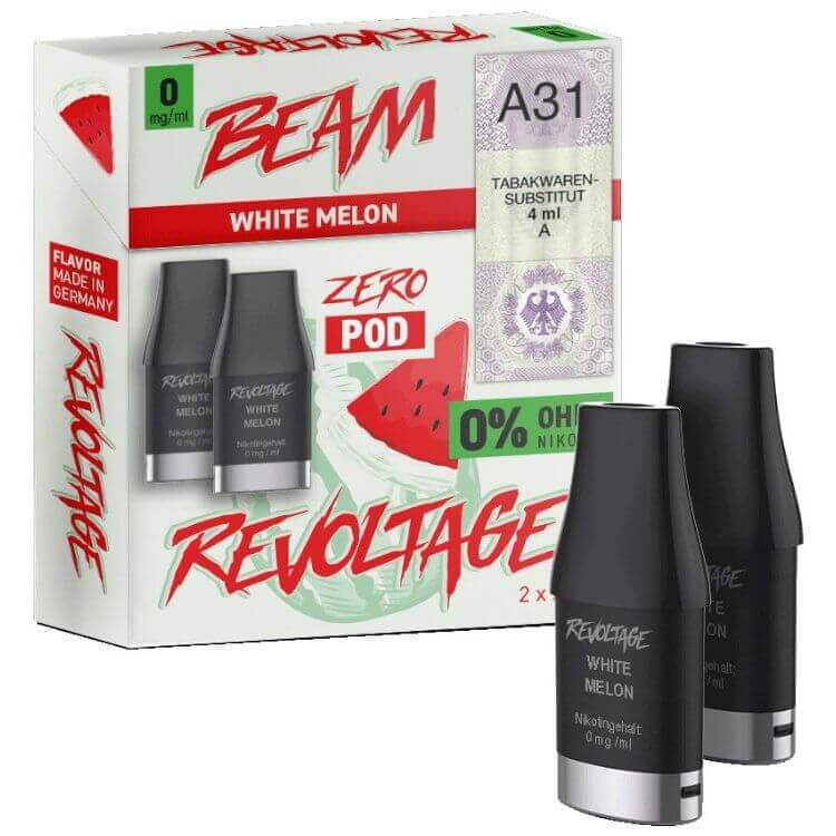 Revoltage Beam Dual - White Melon Pod - 2er Pack - Haus des Dampfes