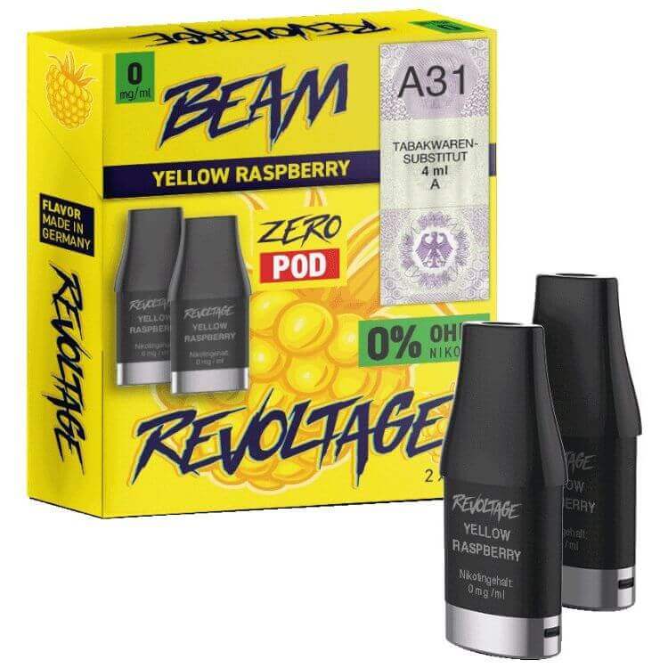 Revoltage Beam Dual - Yellow Raspberry - 2er Pack - Haus des Dampfes