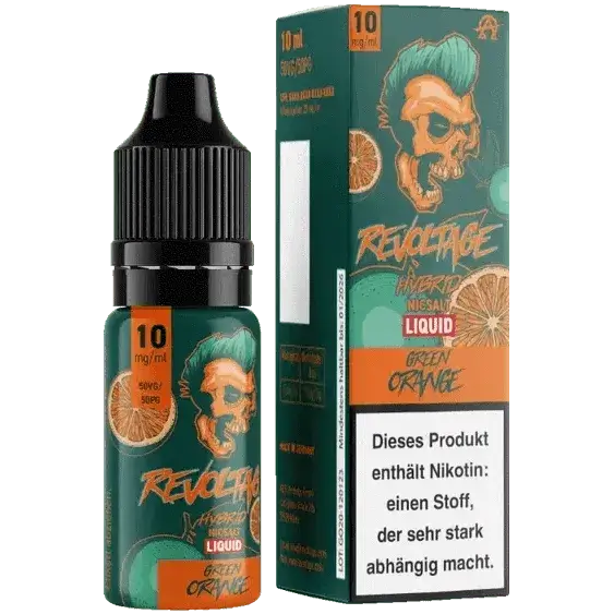 Revoltage - Green Orange Hybrid Nikotinsalz - Haus des Dampfes