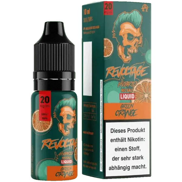 Revoltage - Green Orange Hybrid Nikotinsalz - Haus des Dampfes