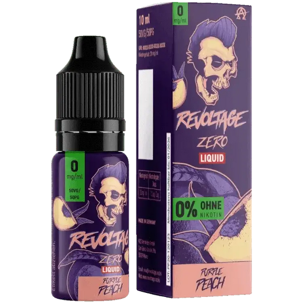 Revoltage - Purple Peach - Hybrid Nikotinsalz Liquid - Haus des Dampfes