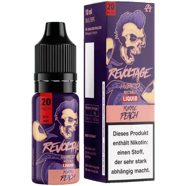 Revoltage - Purple Peach - Hybrid Nikotinsalz Liquid - Haus des Dampfes