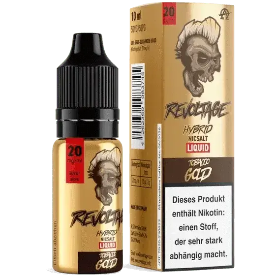 Revoltage - Tobacco Gold - Hybrid Nikotinsalz Liquid - Haus des Dampfes