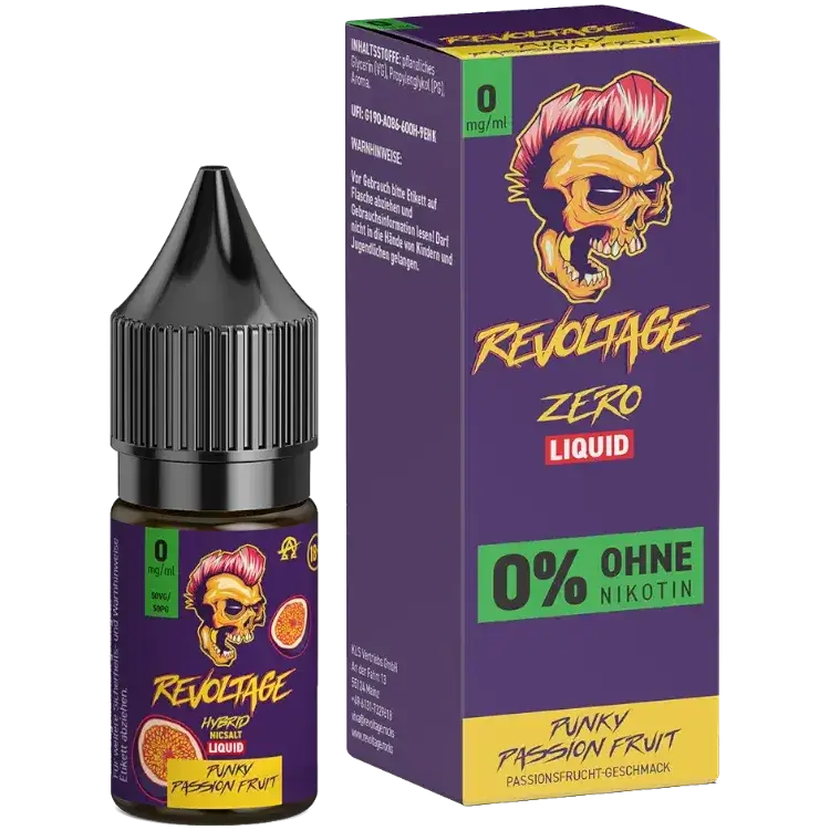 Revoltage - Punky Passion Fruit Hybrid Nikotinsalz Liquid