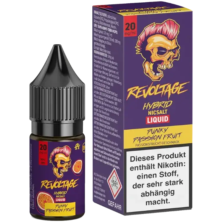 Revoltage - Punky Passion Fruit Hybrid Nikotinsalz Liquid