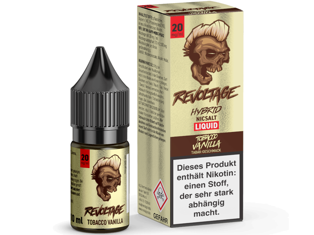 Revoltage - Tobacco Vanilla - Hybrid Nikotinsalz Liquid 10ml