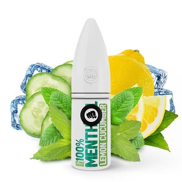 Riot Squad - 100 % Menthol - Lemon Cucumber - 20 mg/ml - Hybrid Salt - 10 ml - Haus des Dampfes