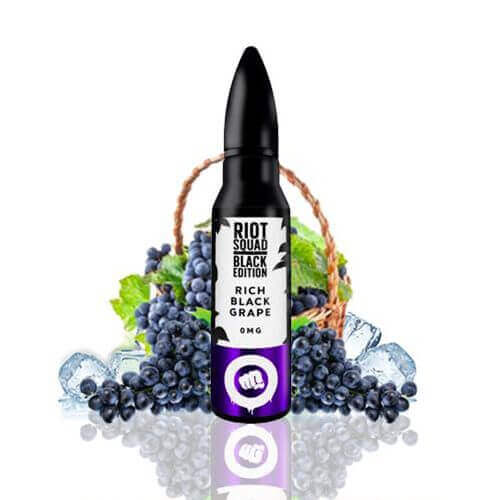 Riot Squad - Black Edition - Rich Black Grape - 5 ml Aroma - Haus des Dampfes