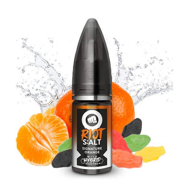 Riot Squad - Black Edition - Signature Orange - 20 mg/ml - Hybrid Nic Salt - 10 ml - Haus des Dampfes