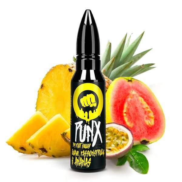 Riot Squad - PUNX - Guave, Passionsfrucht & Ananas - 5 ml Aroma - Haus des Dampfes