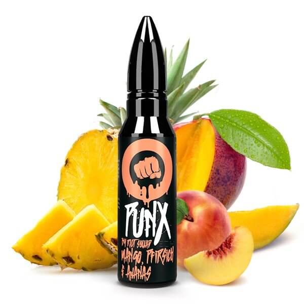 Riot Squad - PUNX - Mango, Pfirsich & Ananas - 15 ml Aroma - Haus des Dampfes