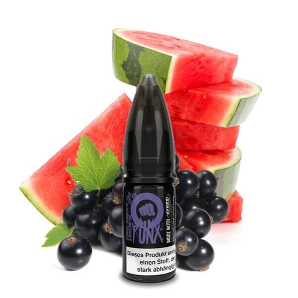 Riot Squad - PUNX - Schwarze Johannisbeere & Wassermelone - 20 mg/ml - Hybrid Nic Salt - 10 ml - Haus des Dampfes