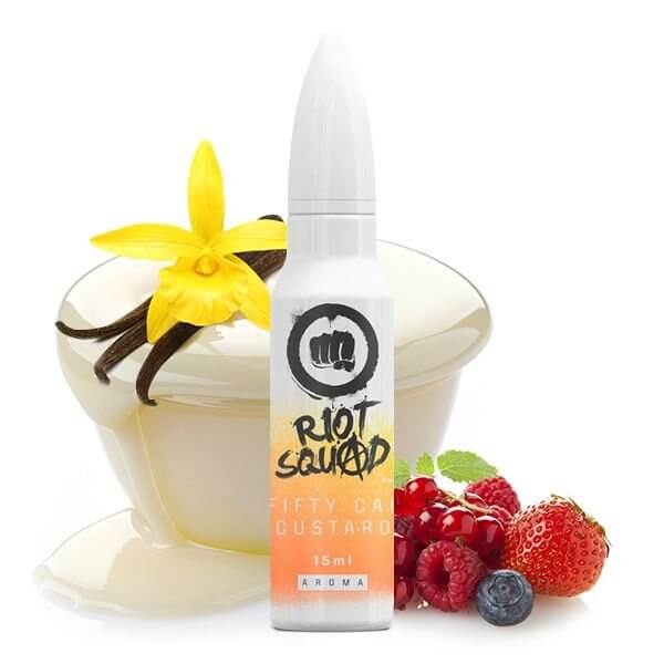 Riot Squad - Shots - Fifty Cal Custard - 15 ml Aroma - Haus des Dampfes