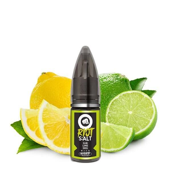 Riot Squad - Sub Lime - 10 mg/ml - Hybrid Nic Salt - 10 ml - Haus des Dampfes
