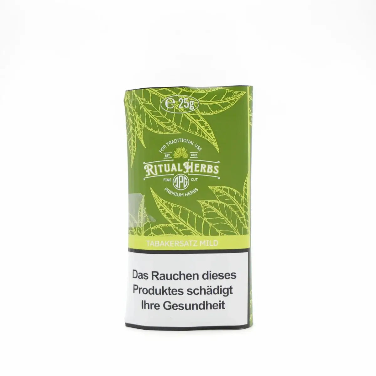 Ritual Herbs Tabakersatz 25 g – ohne Nikotin & Tabak | Mild, Herb, Milde Minze