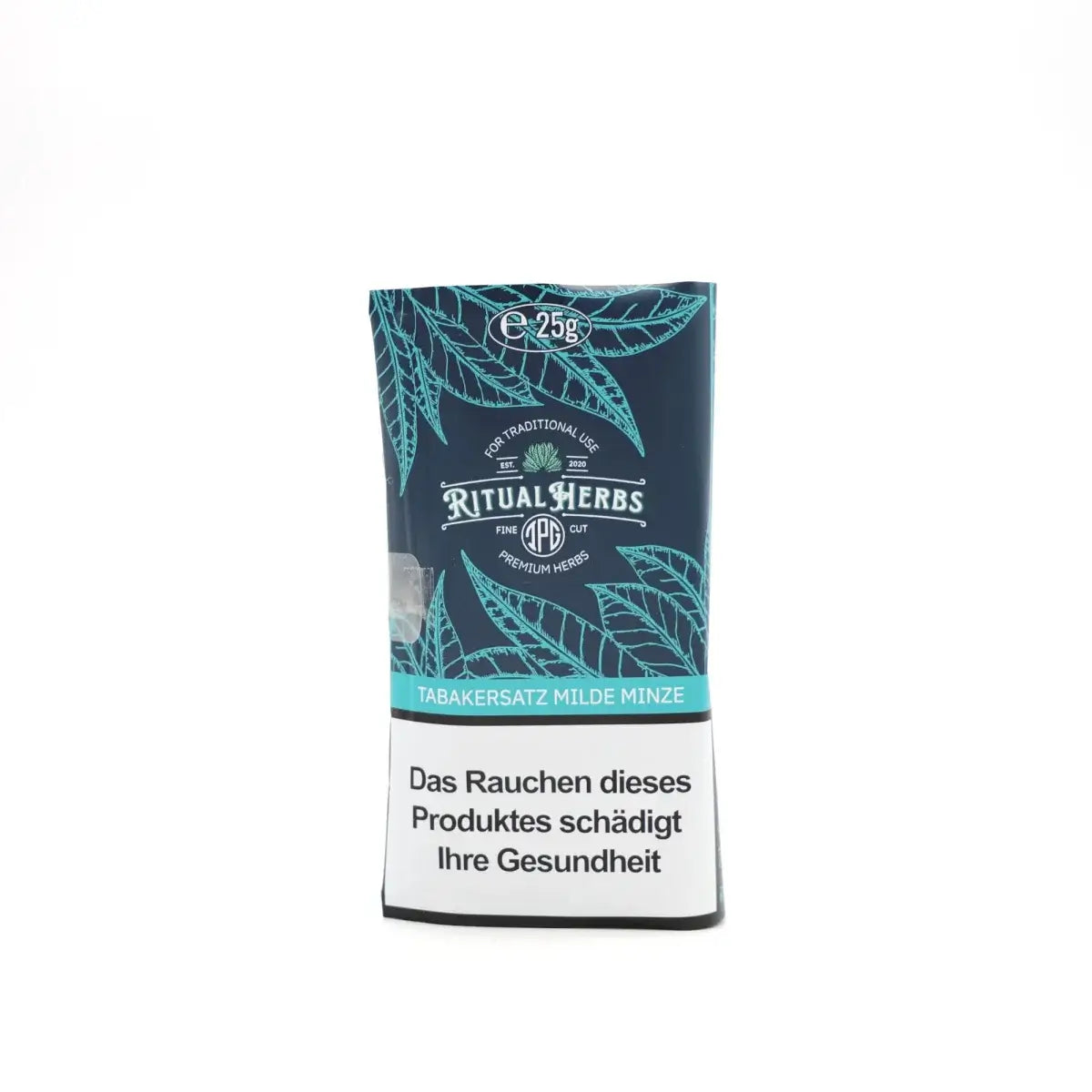 Ritual Herbs Tabakersatz 25 g – ohne Nikotin & Tabak | Mild, Herb, Milde Minze