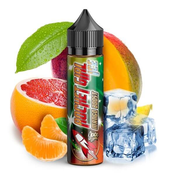 ROCKET GIRL BY JACE LIQUIDS - Mango Boost on Ice - 15 ml Aroma - Haus des Dampfes