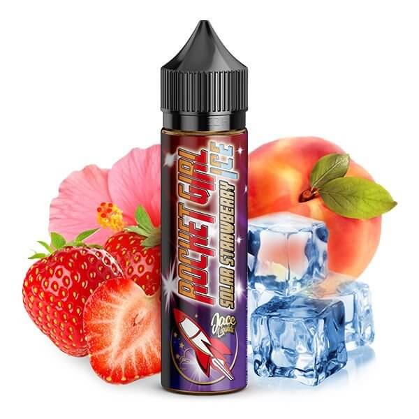 ROCKET GIRL BY JACE LIQUIDS - Solar Strawberry on Ice - 15 ml Aroma - Haus des Dampfes
