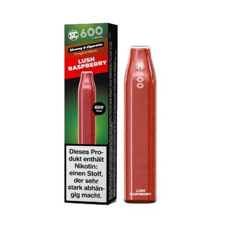 SC - 600 Einweg E - Zigarette 17 mg/ml - Haus des Dampfes