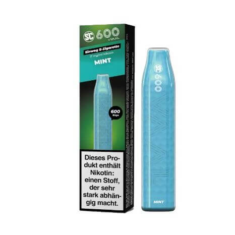 SC - 600 Einweg E - Zigarette 17 mg/ml - Haus des Dampfes