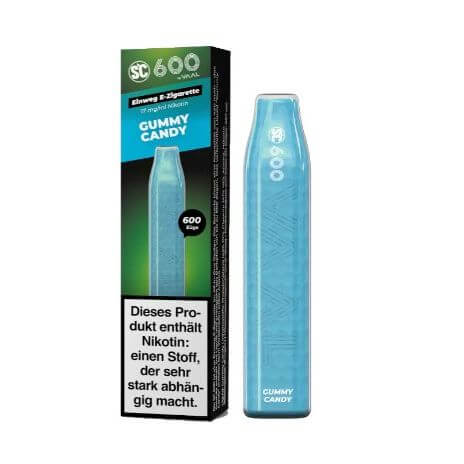 SC - 600 Einweg E - Zigarette 17 mg/ml - Haus des Dampfes