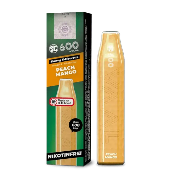 SC - 600 Einweg E - Zigarette - Peach Mango - Haus des Dampfes
