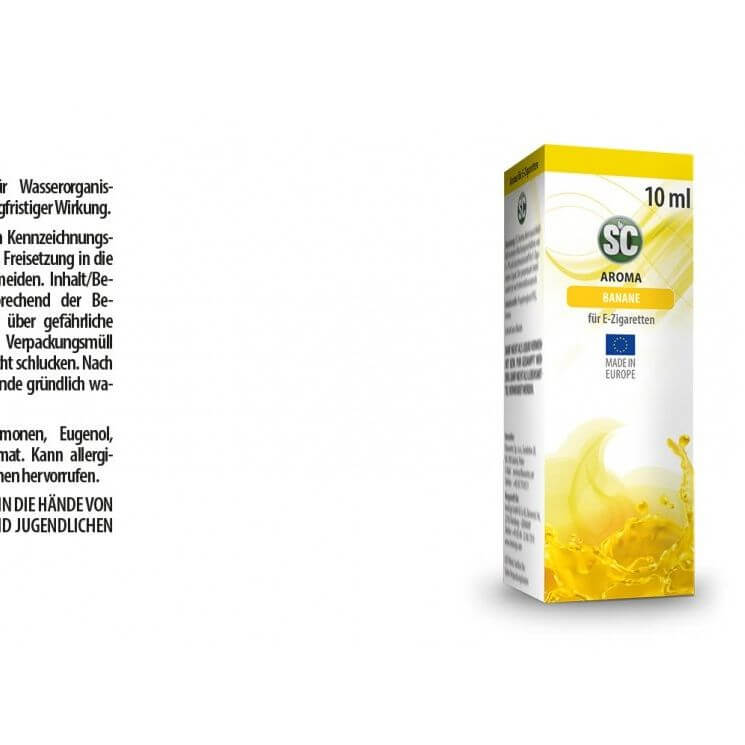 SC Aroma - Banane - 10 ml Aroma - Haus des Dampfes