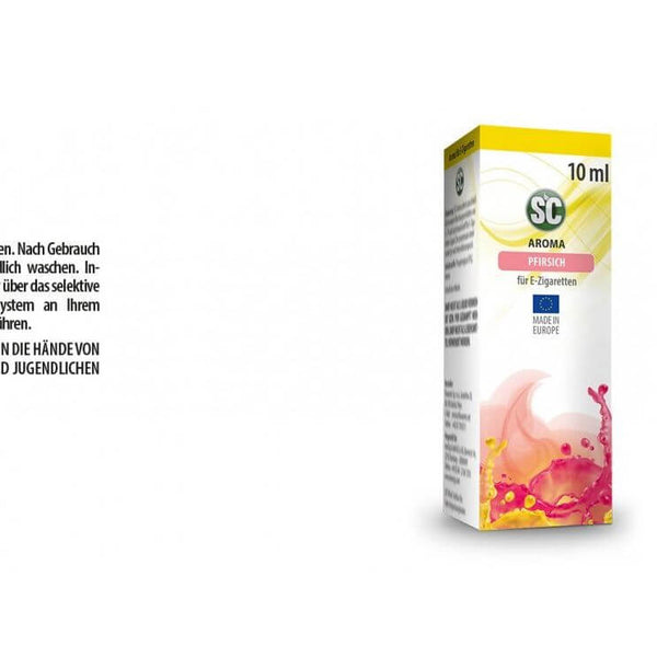 SC Aroma - Pfirsich - 10 ml Aroma - Haus des Dampfes