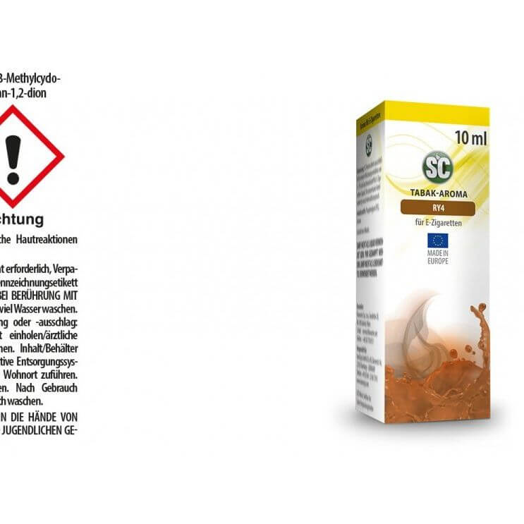 SC Aroma - RY4 Tabak - 10 ml Aroma - Haus des Dampfes
