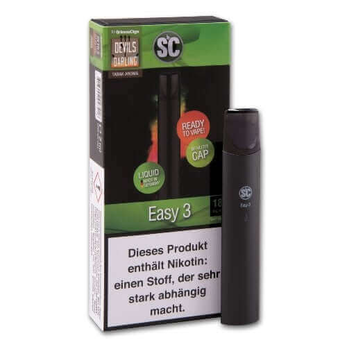 SC - Easy 3 E - Zigaretten Set - Schwarz - Haus des Dampfes