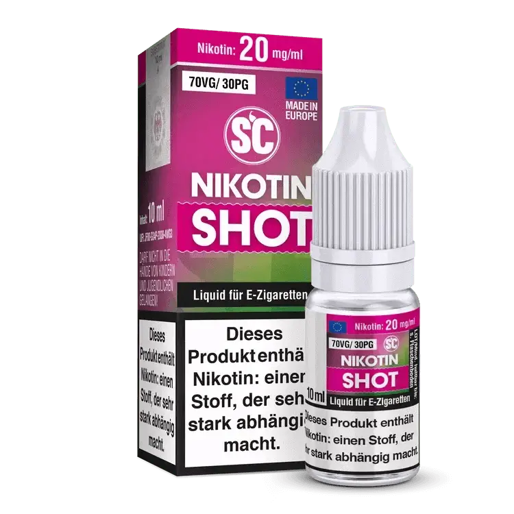 SC - Nikotin Shot 70 VG/30 PG - 20 mg/ml 10ml - Haus des Dampfes