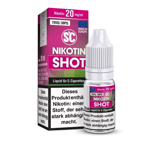 SC - Nikotin Shot 70 VG/30 PG - 20 mg/ml 10ml - Haus des Dampfes