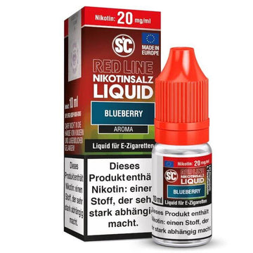 SC - Red Line - Blueberry - Nikotinsalz Liquid 10 ml