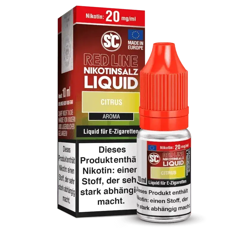 SC - Red Line - Citrus - Nikotinsalz - Haus des Dampfes